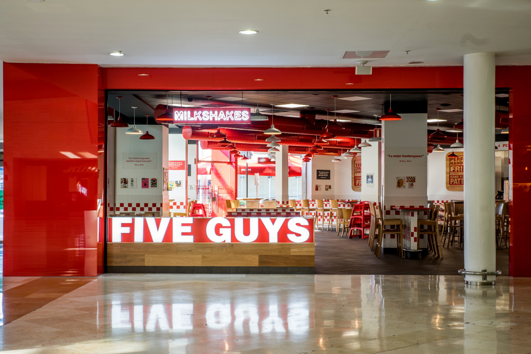 Five Guys, campaña de lanzamiento en España