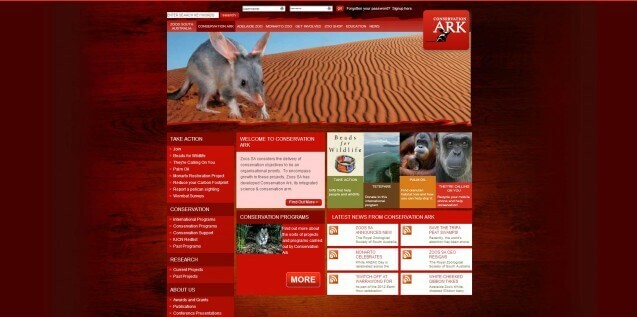Conservation ark homepage Conservation ark homepage