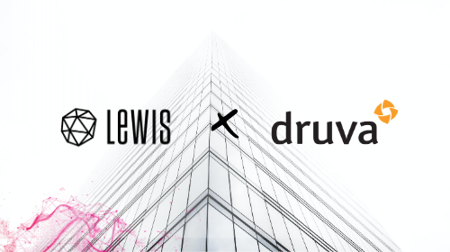 Druva Taps LEWIS to Drive U.S. Communications